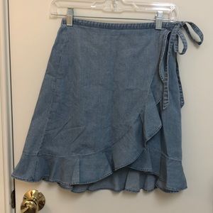 jean skirt